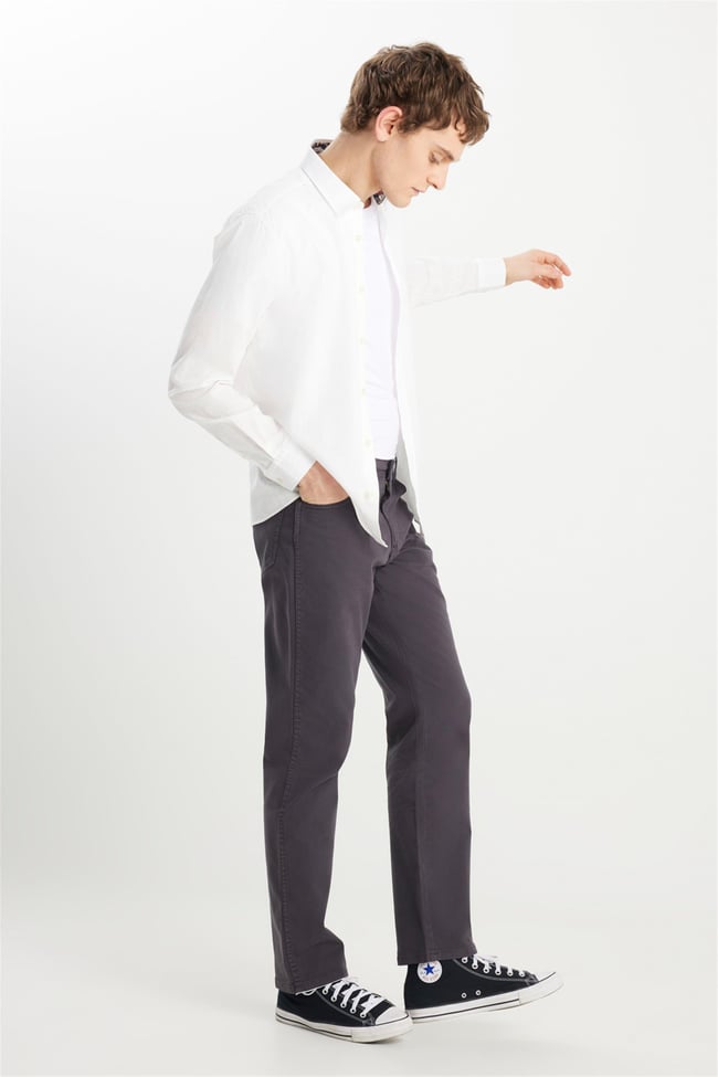 Wrangler W121 Texas 116 Faded Black Erkek Pantolon