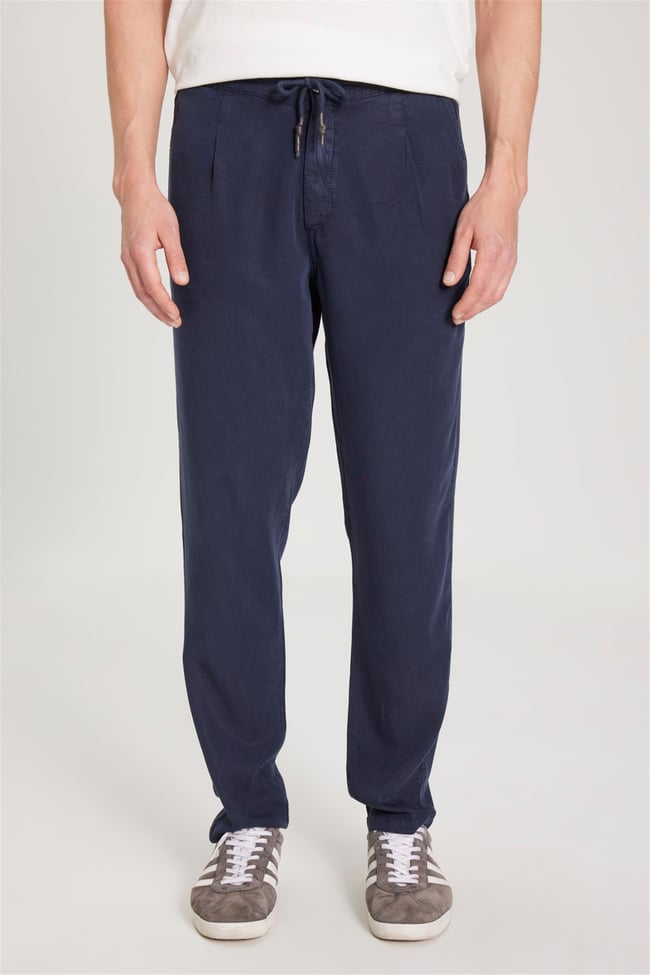 Wrangler W221266 410 Navy Erkek Pantolon