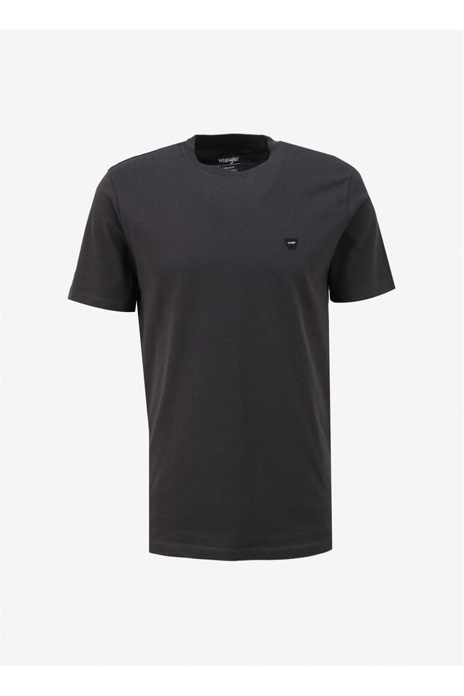 Wrangler W7Nm203877 M39 Faded Black Erkek Regular Bisiklet Yaka T-Shirt