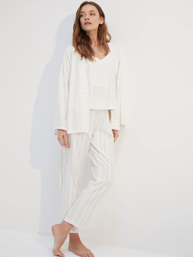 Peony 3'lü Ev Giyim Pijama Takımı
