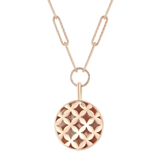 Rose Yin Yang Kolye