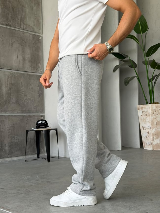 3 İplik Baggy Basıc Eşofman F Grimelange