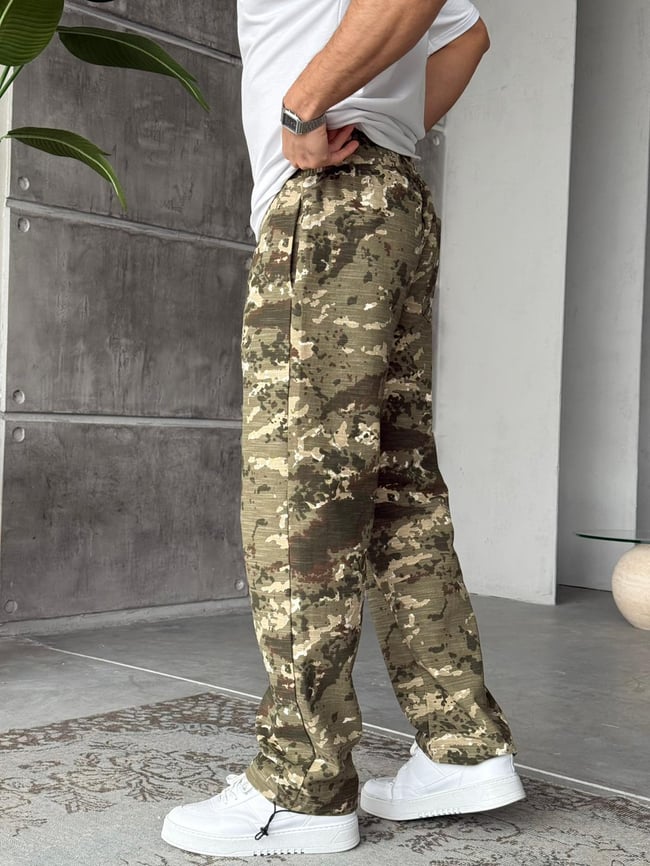 Kamuflaj Baggy Stoper Paça Jogger