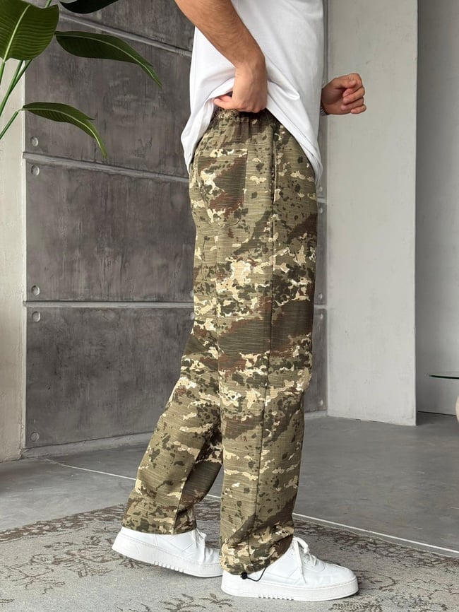 Kamuflaj Baggy Stoper Paça Jogger