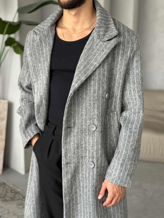 Kaşe Kaban - Gri