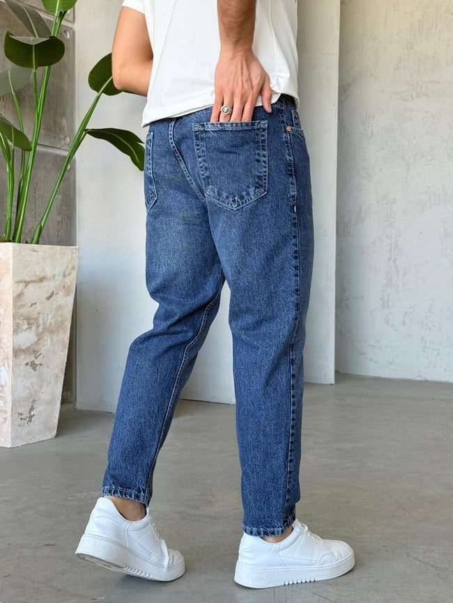 MAVİ BASIC BOYFRIEND KOT PANTOLON