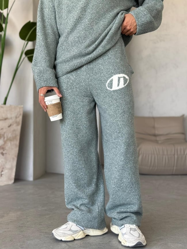 Oversize Triko Takım Mint