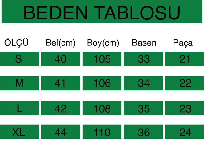 P28512 Füme bel lastik baggy pantolon