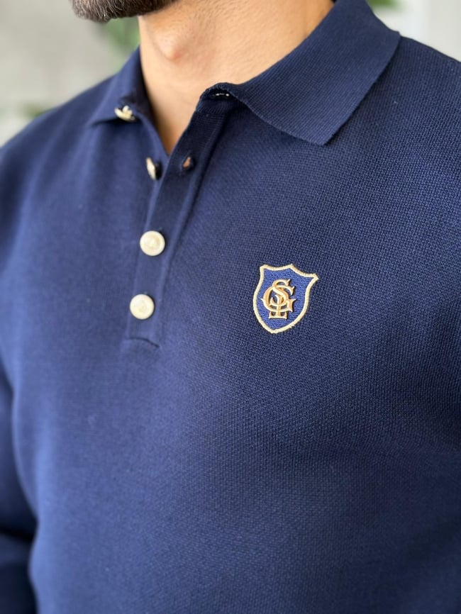 Regular Fit Old Money Polo Yaka Triko LACİ
