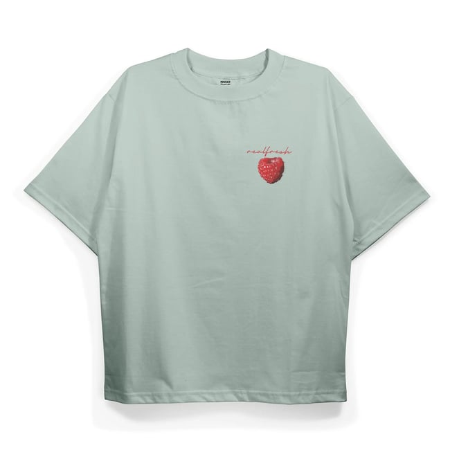 T2012 Real Fresh Baskılı Oversize Tshirt