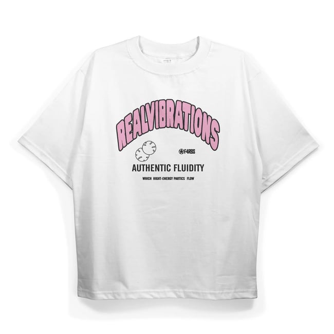 T2031 Realvibrations Baskılı Oversize Tshirt