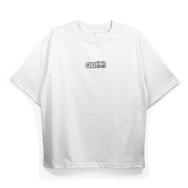 T2041 Risk-Rich Baskılı Oversize Tshirt