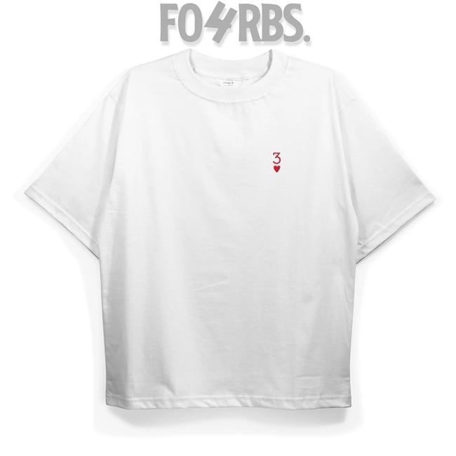 T2046 RoyalFlush Baskılı Oversize Tshirt