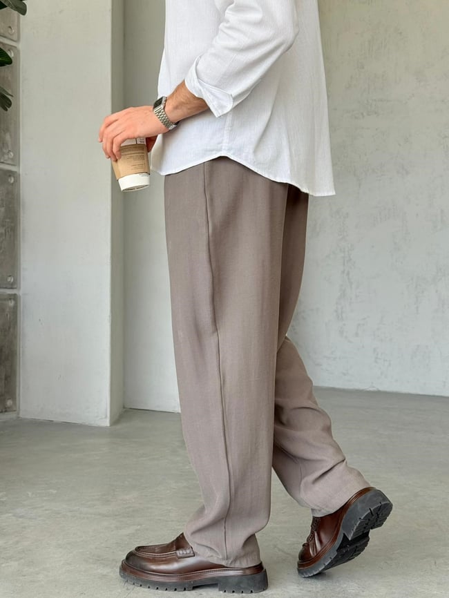TENSEL KUMAŞ İP KEMER JOGGER PANTOLON T