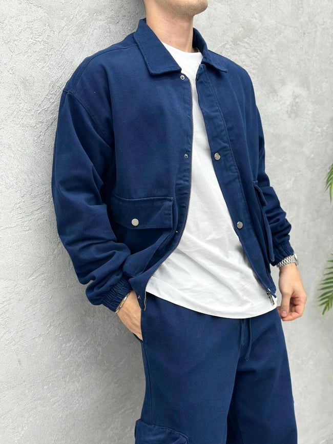 TK108 OVERSİZE GABARDİN KUMAŞ TAKIM