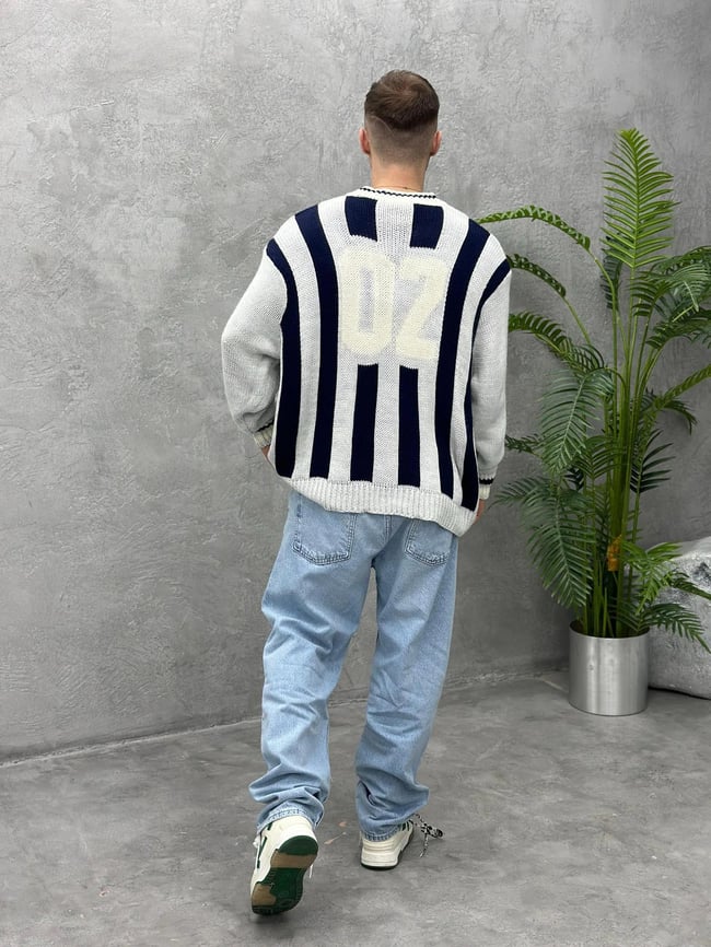 TR1041 OVERSIZE ÖRME TRİKO KAZAK