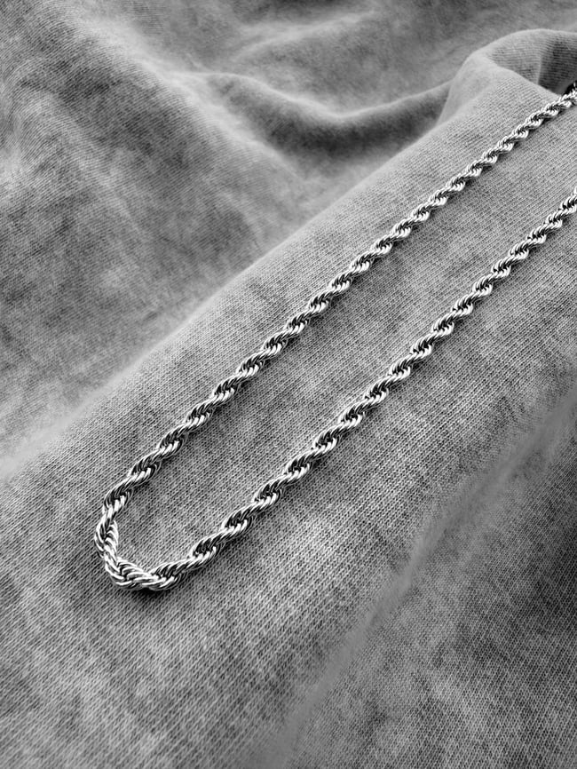 Twist Çelik Kolye - SILVER