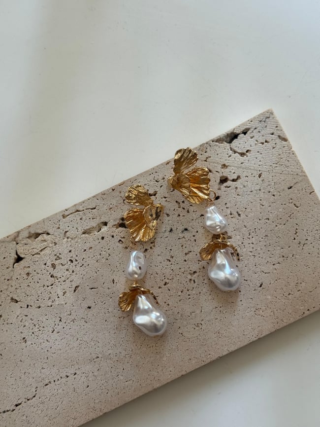 Flora Pearl Küpe