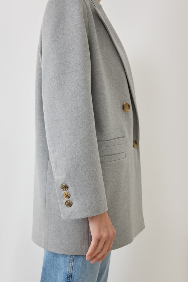 DAPHNE DOKULU BLAZER CEKET