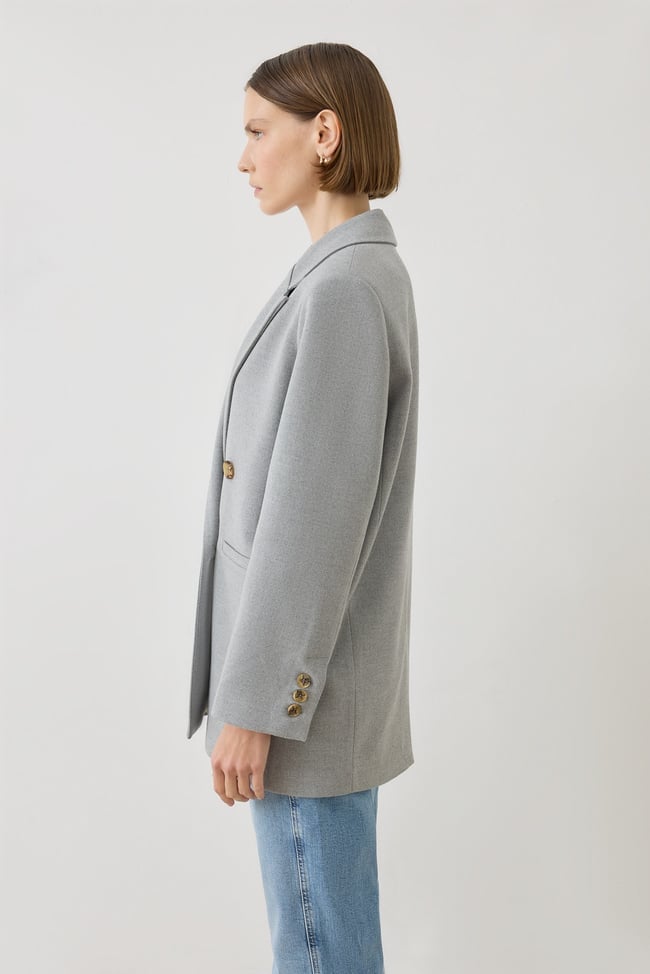 DAPHNE DOKULU BLAZER CEKET