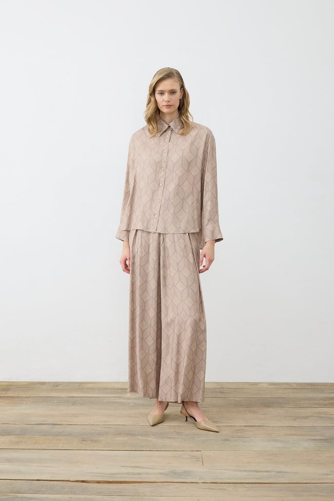 MİORİ TORİNO PANTOLONLU RAYON VİSKON TAKIM