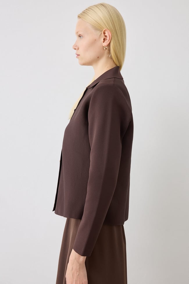 VALER PEPLUM ÇELİK ÖRME TRİKO HIRKA