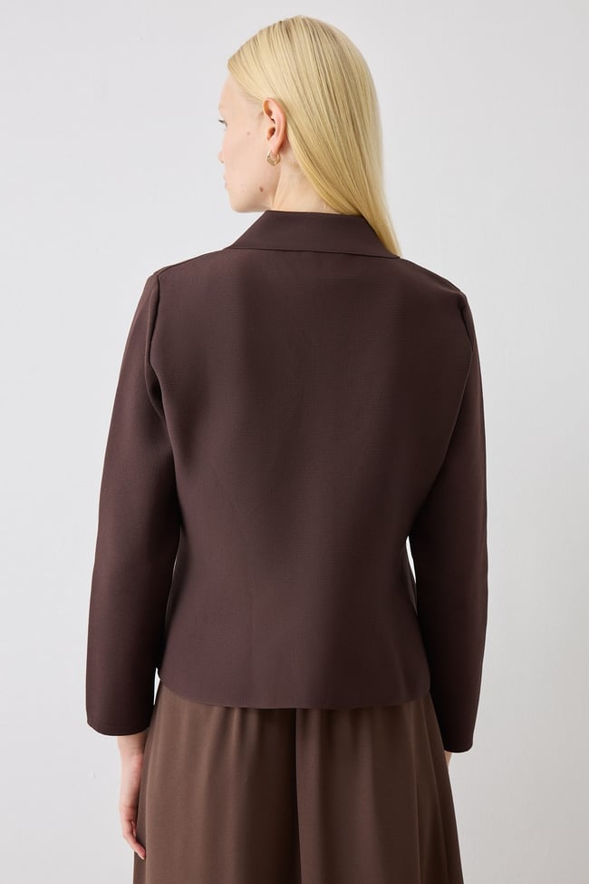VALER PEPLUM ÇELİK ÖRME TRİKO HIRKA