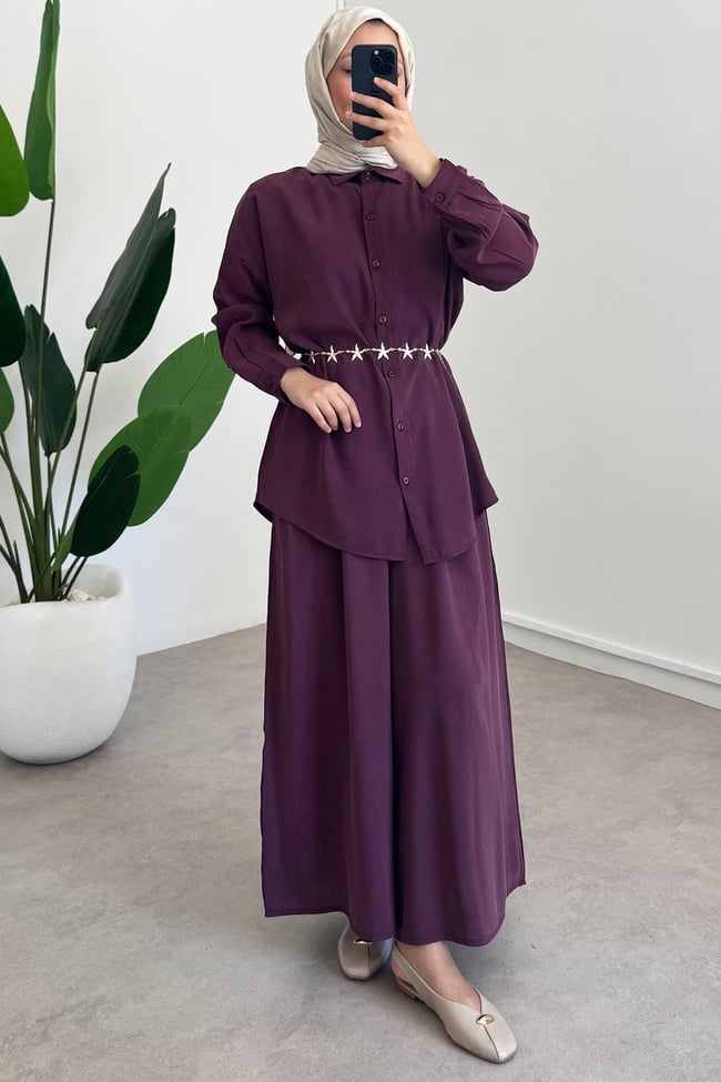Basıc Modal Takım - Bordo