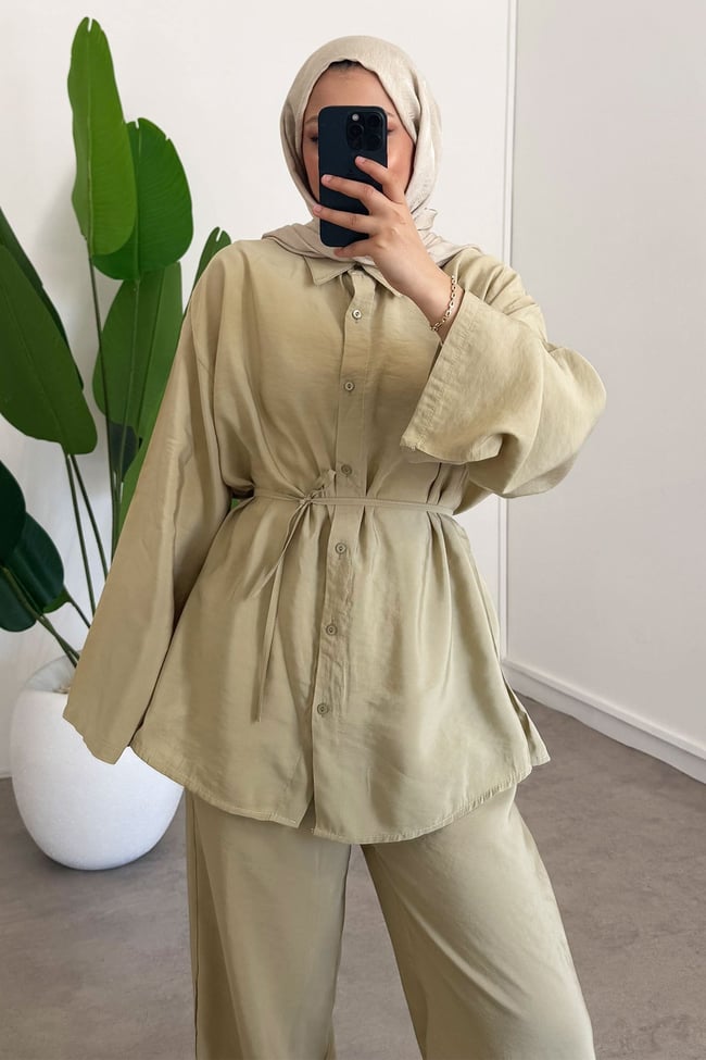 Basıc Modal Takım - Olive