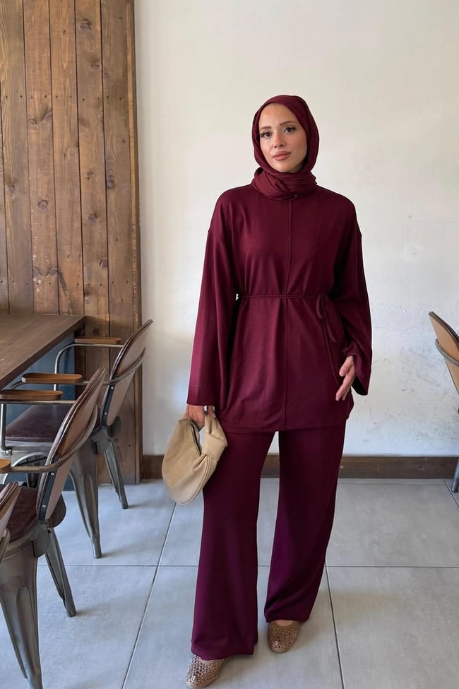 BASIC OYŞO TAKIM 9-52802 - BORDO