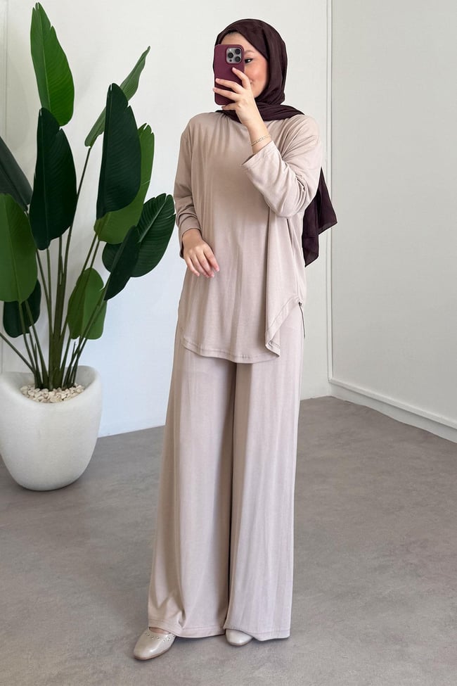 Basıc Süprem Takım - Bej