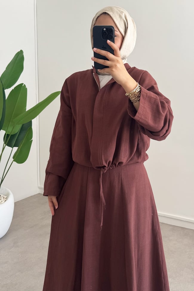 Ceket Keten Takım - Bordo