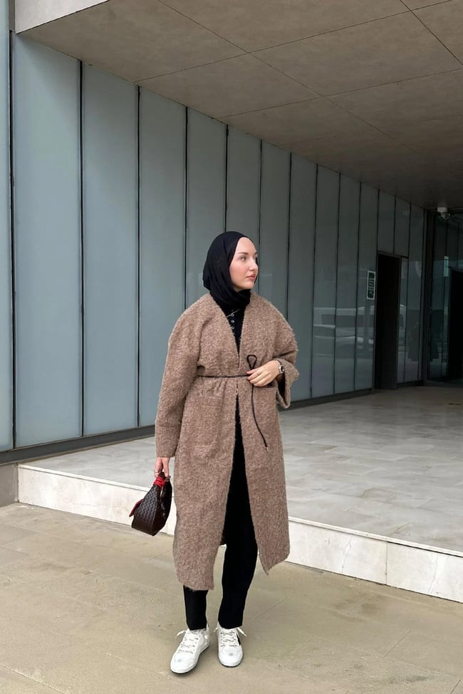 KEMERLİ KAŞE KABAN 9-52615 - VİZON