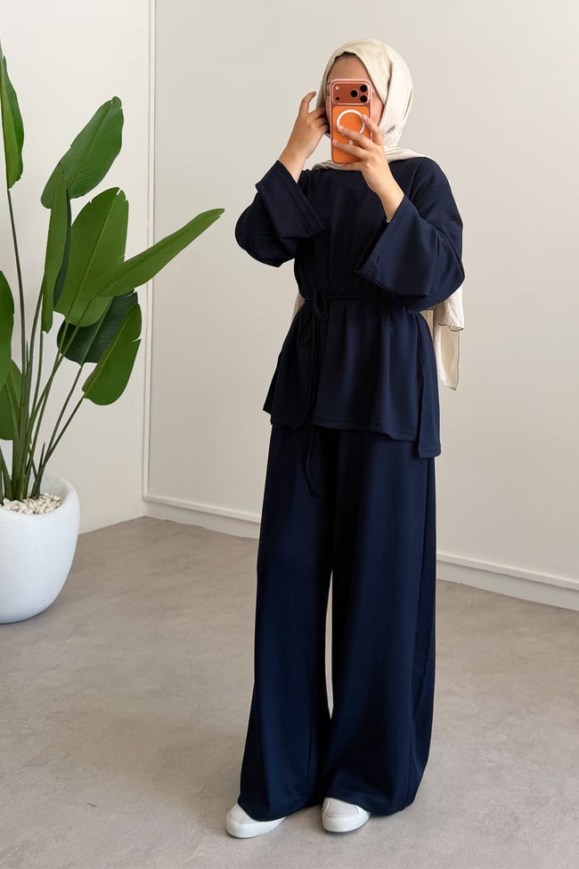 Oversize Oyşo Takım - Lacivert