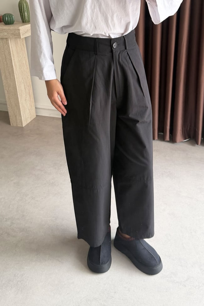 Oversize Pantolon - Siyah