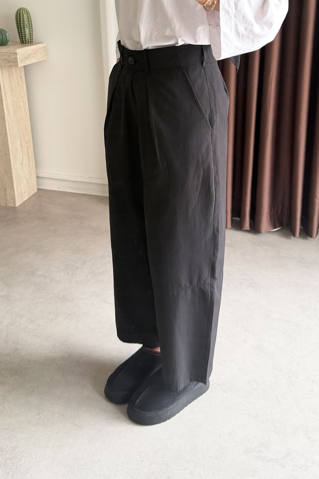 Oversize Pantolon - Siyah