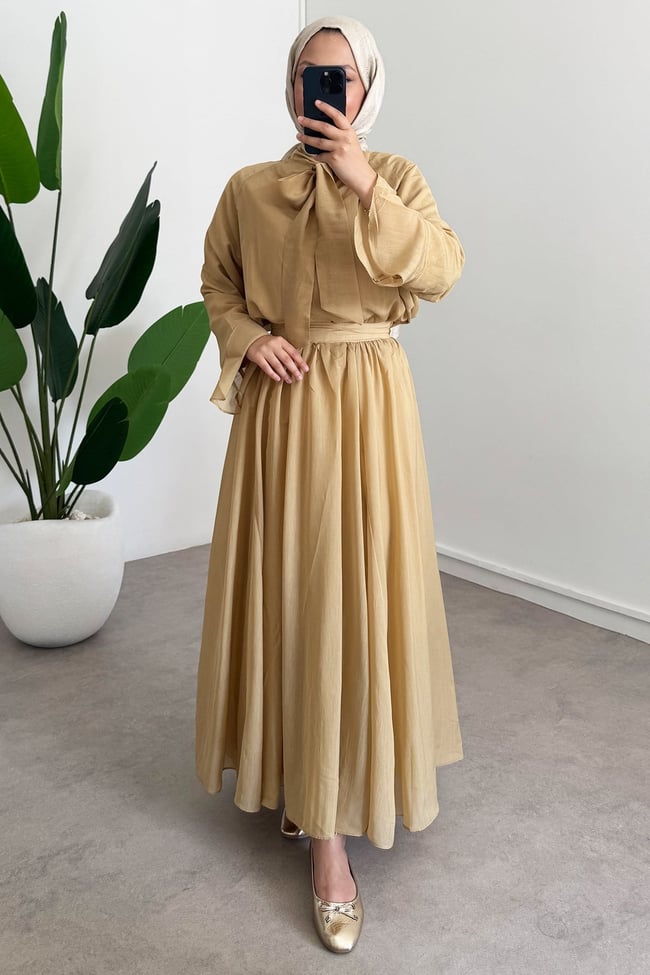 Yaka Baglama Takım - Olive