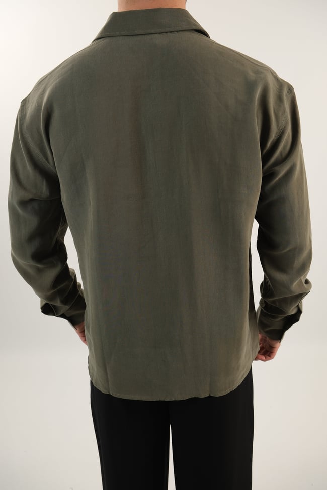 Modal Kumaş Oversize Gömlek