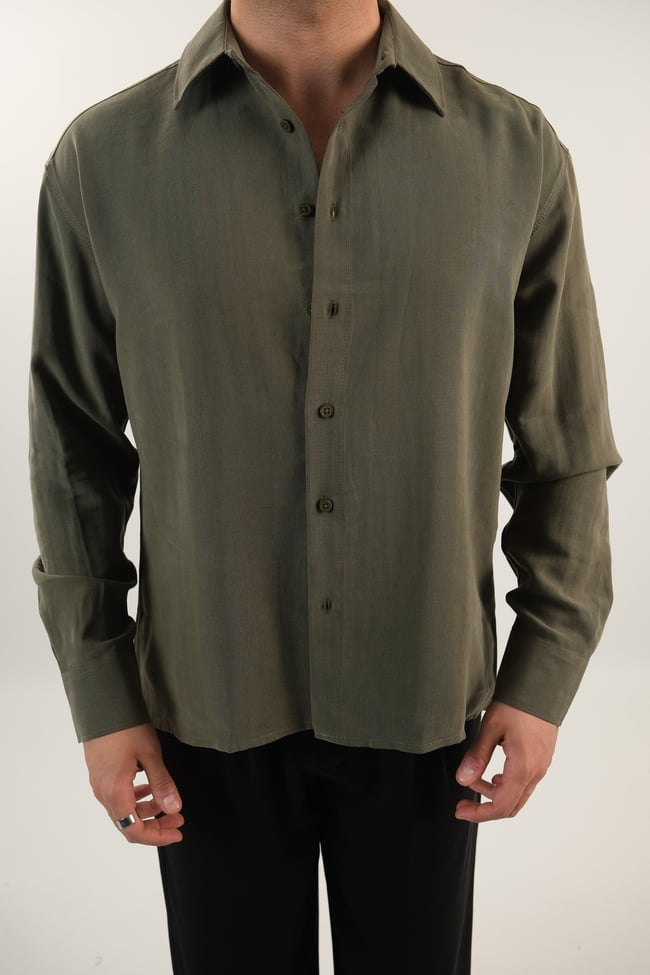 Modal Kumaş Oversize Gömlek