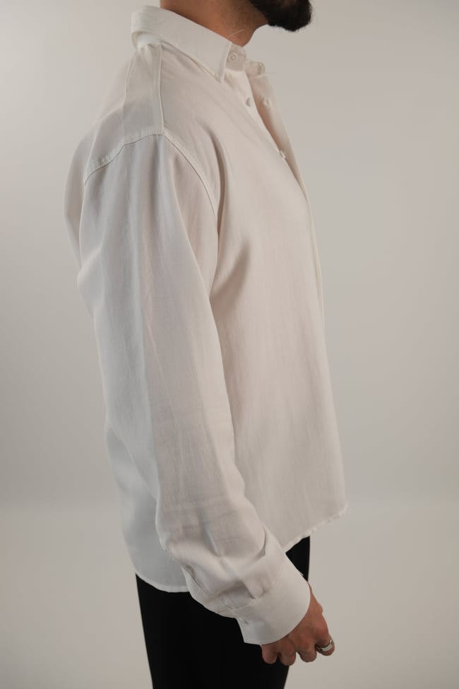 Modal Kumaş Oversize Gömlek