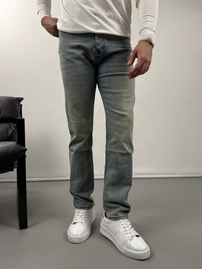 TAŞLAMALI REGULAR FİT JEAN