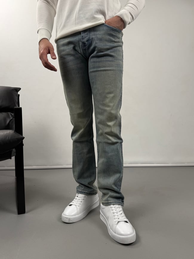 TAŞLAMALI REGULAR FİT JEAN