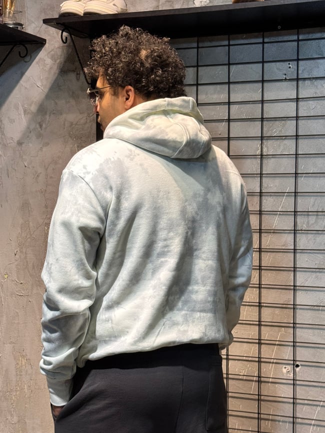 Batik Yıkama Basic Hoodie 