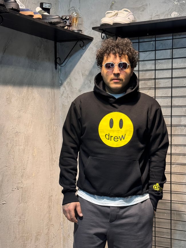 Drew House Siyah Hoodie