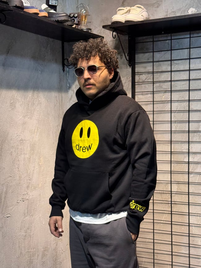 Drew House Siyah Hoodie