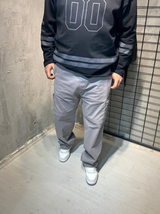 Gri Kargo Pantalon