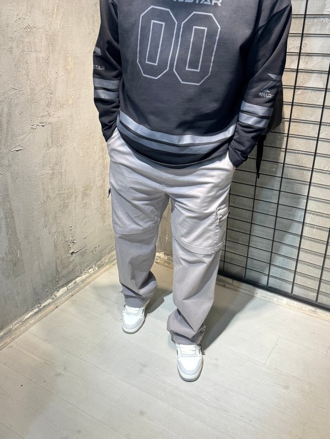 Gri Kargo Pantalon