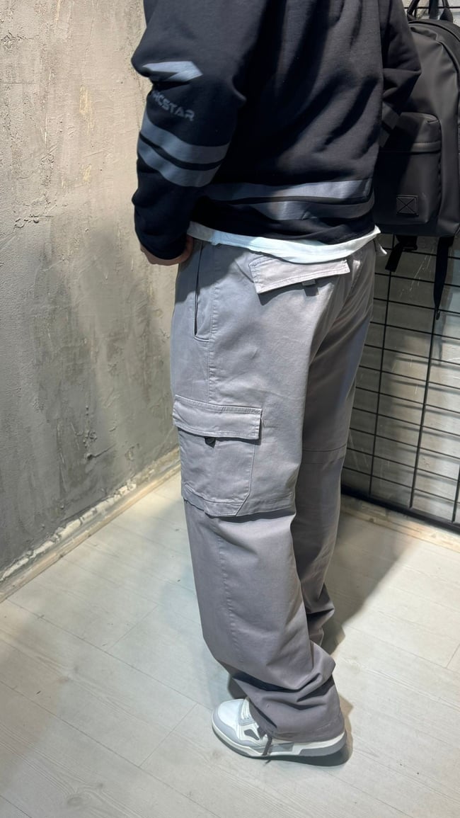 Gri Kargo Pantalon