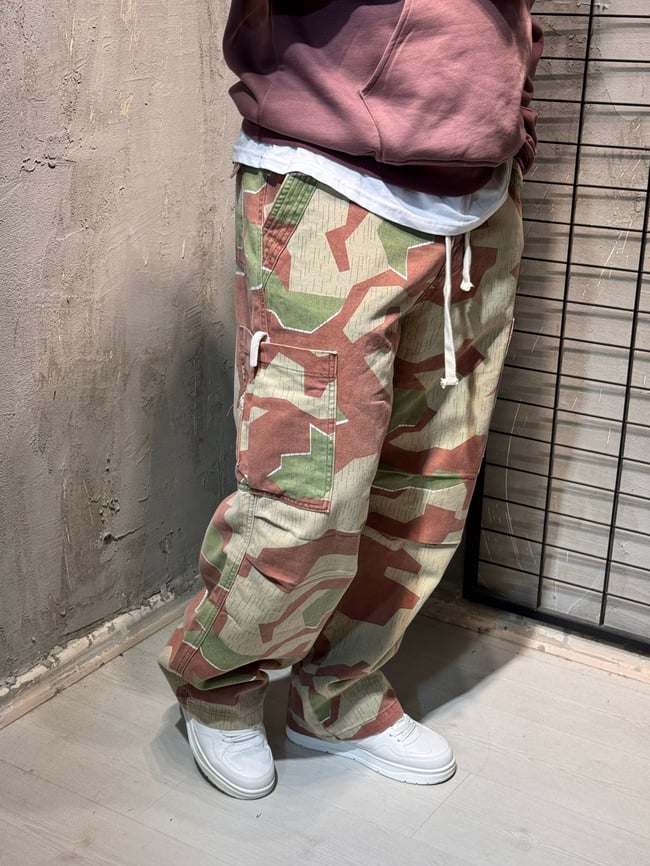 Kamoflaj Cargo Pantalon