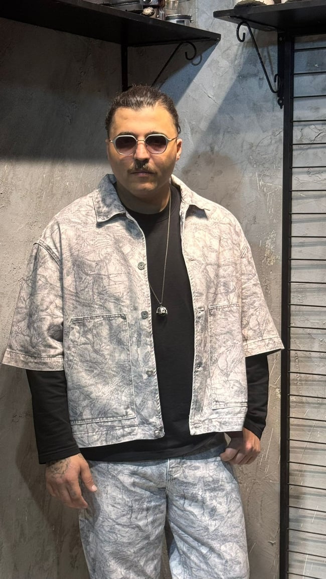 Oversize Kot Ceket Pantalon Takım